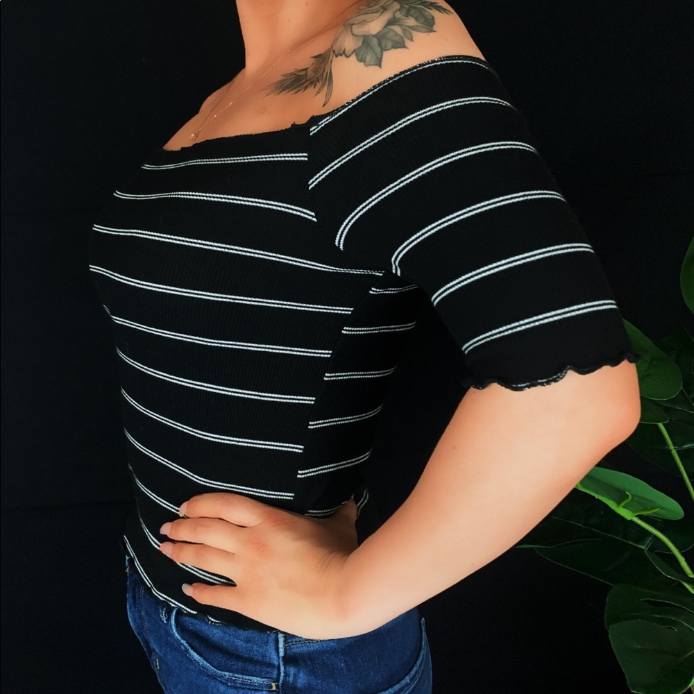 Off Shoulder Shirt